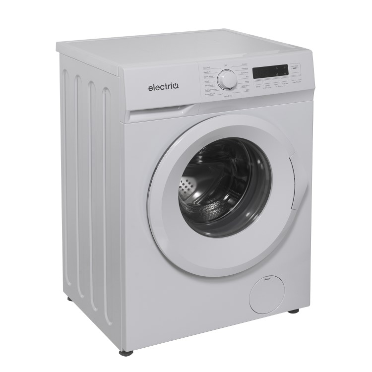 Refurbished electriQ eqwm8kg1400 Freestanding 8KG 1400 Spin Washing Machine White
