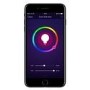 GRADE A1 - electriQ Smart dimmable colour Wifi Bulb with GU10 short spotlight fitting - Alexa & Google Home compatible
