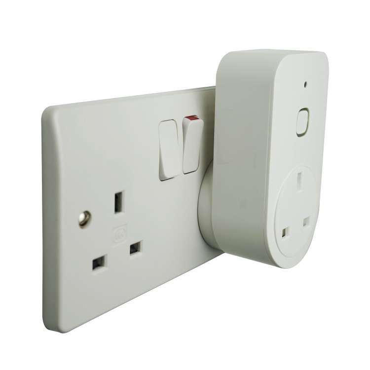 electriQ WiFi Energy Monitoring Smart Plug - iOS & Android Compatible