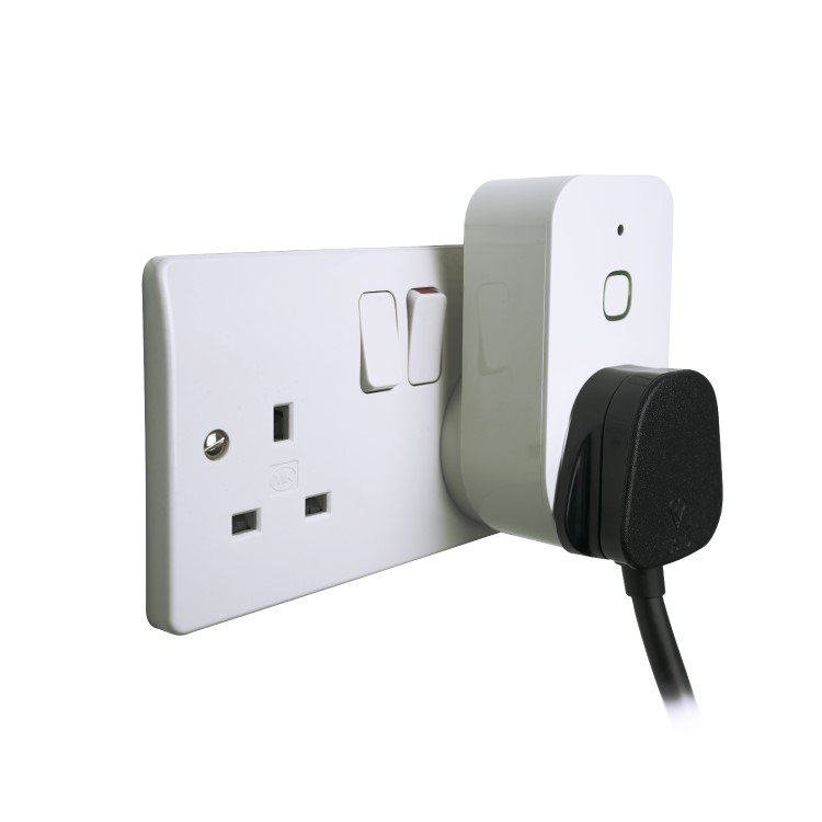 electriQ WiFi Energy Monitoring Smart Plug - iOS & Android Compatible