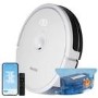 Refurbished electriQ Tony Robot Vacuum Cleaner - 4000Pa Suction - Advanced vSLAM Camera Navigation UV & HEPA Filter