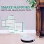 Refurbished electriQ TONY Robotic Vacuum Cleaner and Mop - 4000Pa Suction - White
