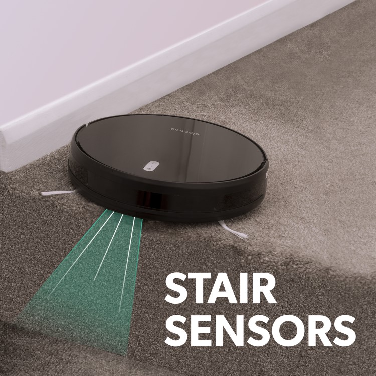 electriQ ALIX Robot Vacuum Cleaner - 3500Pa Suction - Gyro Navigation with HEPA Filter