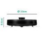 Refurbished electriQ HELGA Robot Vacuum Cleaner and Mop - 4000Pa Suction - Black