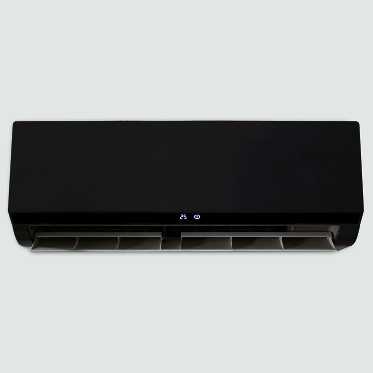 GRADE A1 - Multi-split 24000 BTU Black Inverter Air Conditioner with single outdoor unit and two 12000 BTU indoor units