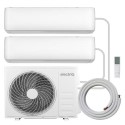 iQool-2MS12K12K electriQ iQool Multi-Split 2 x 12000 BTU Smart Wall Mounted Split Air Conditioner with Heat Pump - Pipe Kits Included