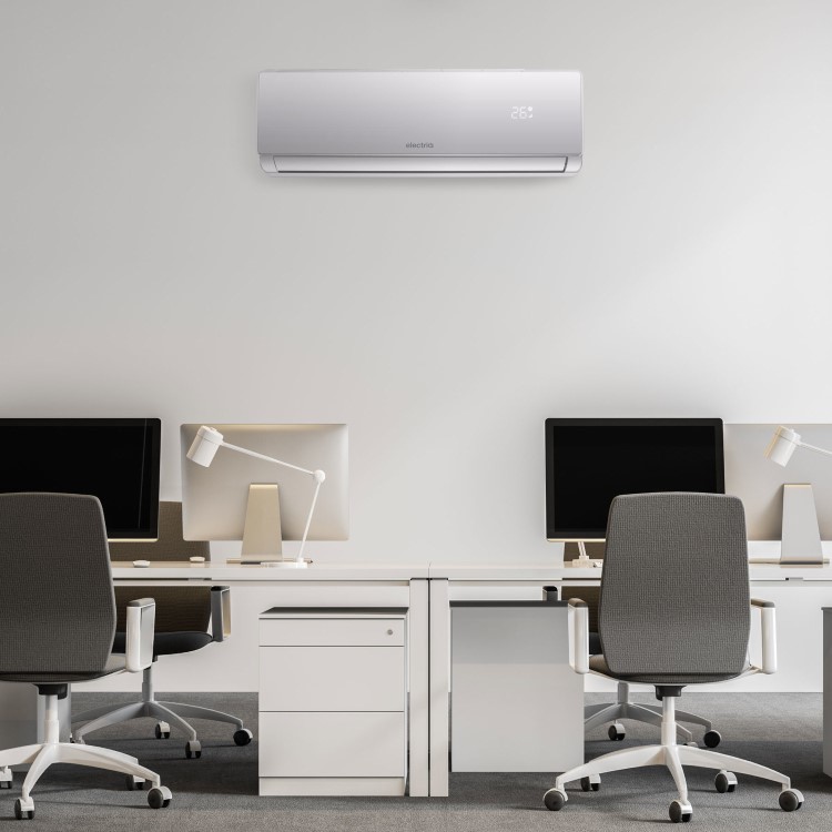 electriQ iQool Multi-Split 2 x 9000 BTU Smart Wall Mounted Air Conditioner with Heat Pump - Pipe Kits Included