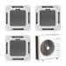 electriQ iQool Multi-Split 2 x 18000 BTU / 1 x 12000 BTU Smart Ceiling Cassette Air Conditioner with Heat Pump - 5m Pipe Kit Included