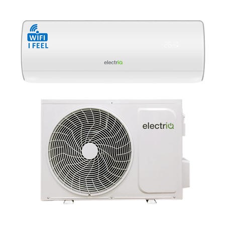electriQ IQool Plus 12000 BTU Smart A+++ Wall Split Air Conditioner with Wall Bracket and Full Installation Included