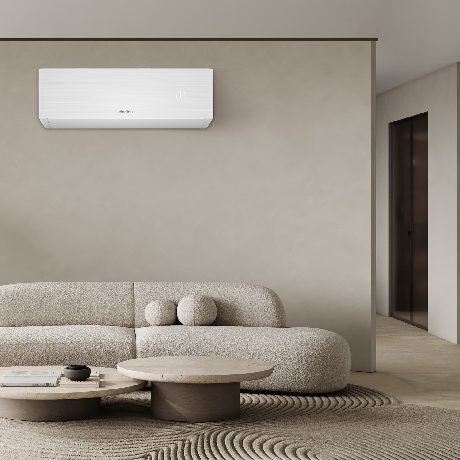 Iqool IQool Plus 9000 BTU Smart A+++ Wall Split Air Conditioner with Heat ...