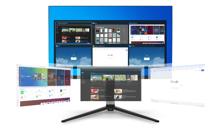 Fast IPS panel for unbeatable visuals