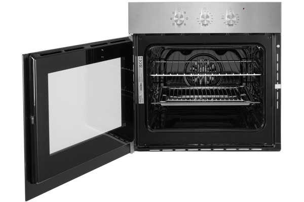 electriQ Fan Assisted Oven with Side Opening Door - Stainless Steel