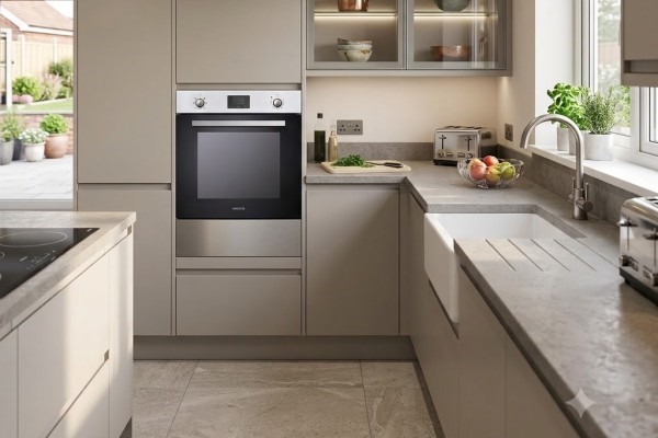 electriQ Electric Fan Assisted Single Oven - Stainless Steel