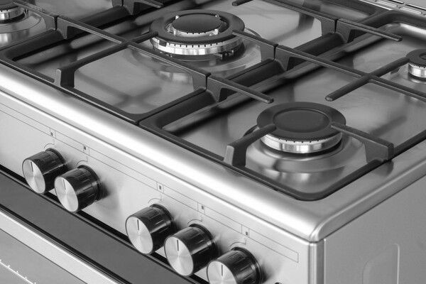 5 Burner Gas Hob with Wok Burner
