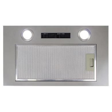 electriQ 52cm Canopy Cooker Hood - Silver | electriQ